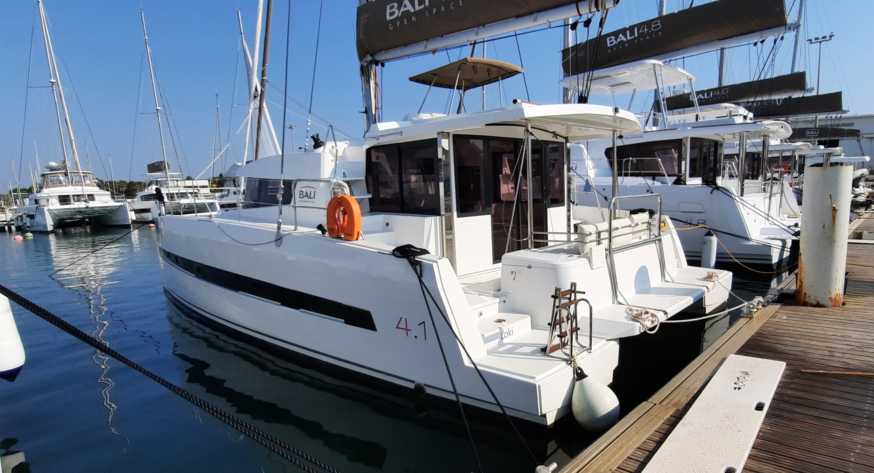 Bali catamarans in canet en roussillon