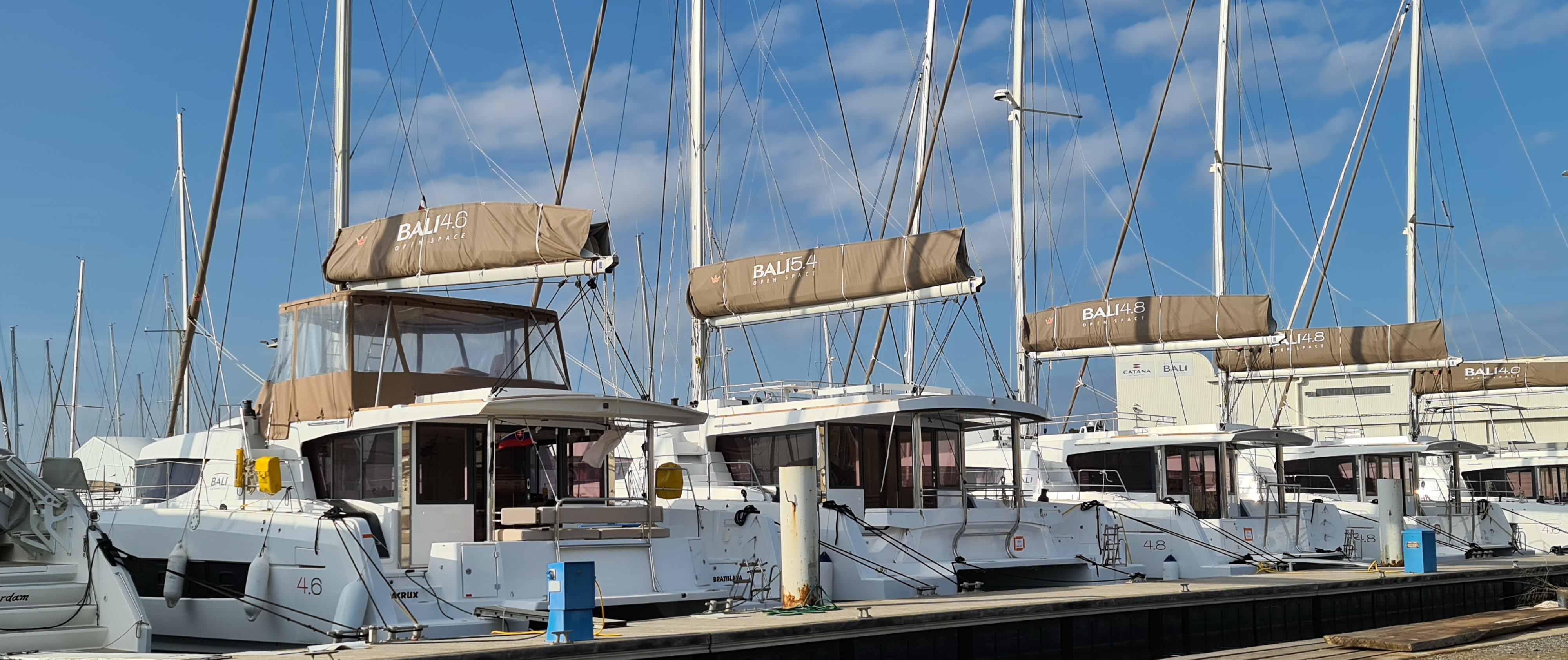 Bali catamarans range