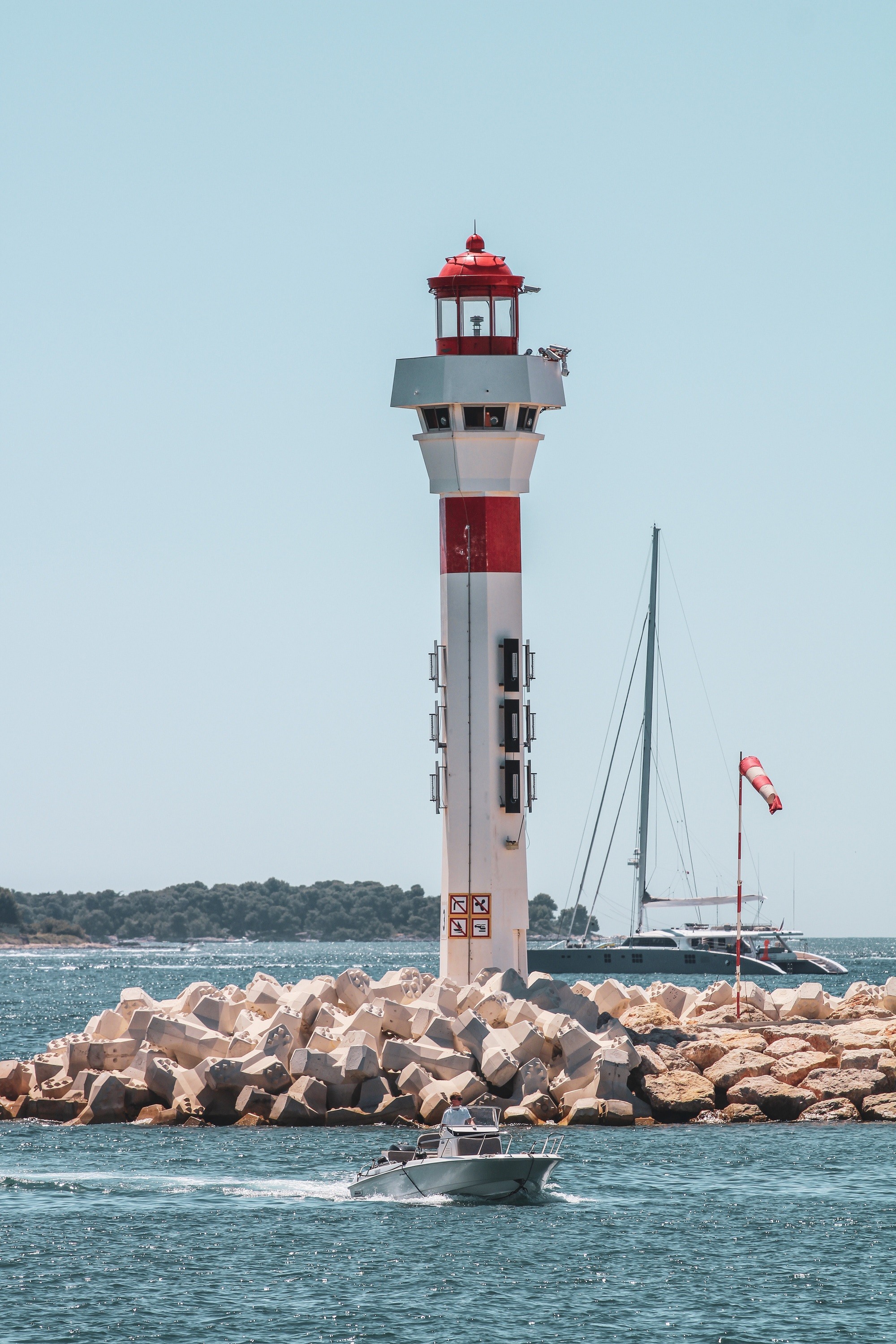Cannes lighthouse france