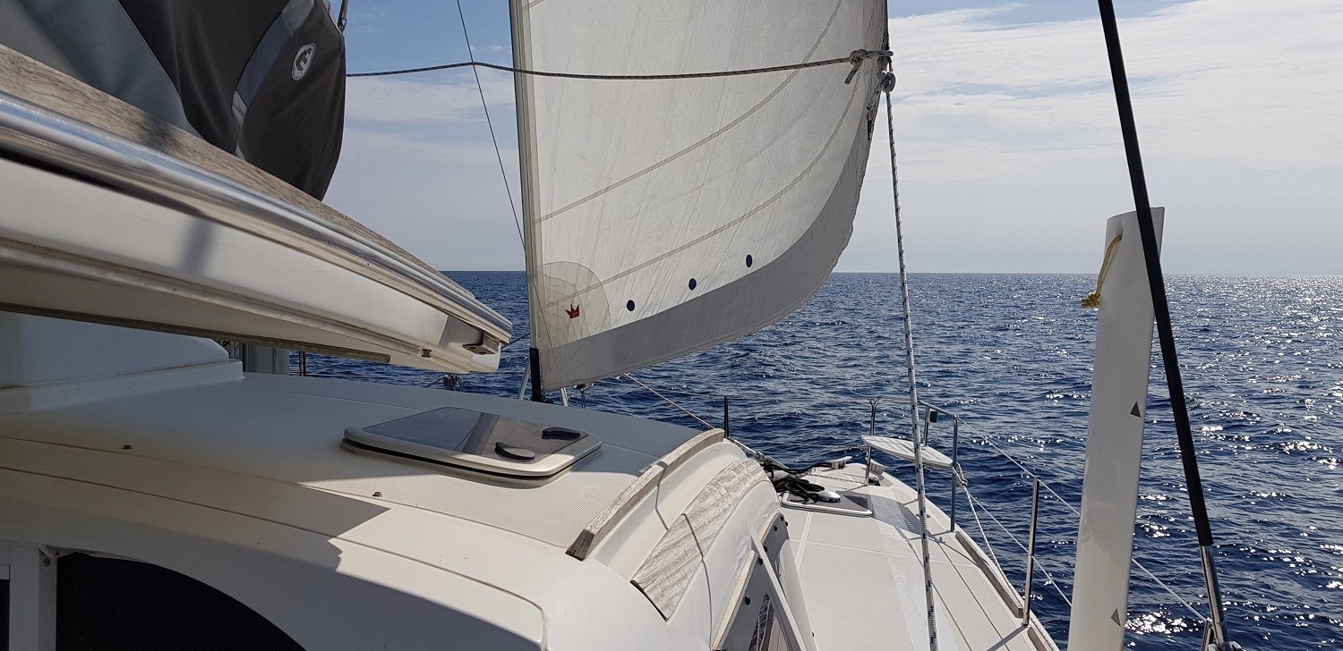 Catana 42 under sails