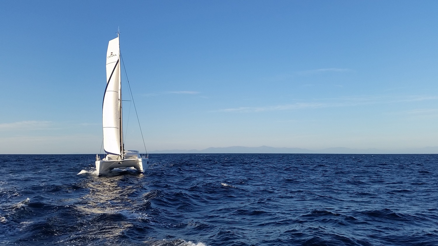 Catana 47 sailing in Canet en Roussillon