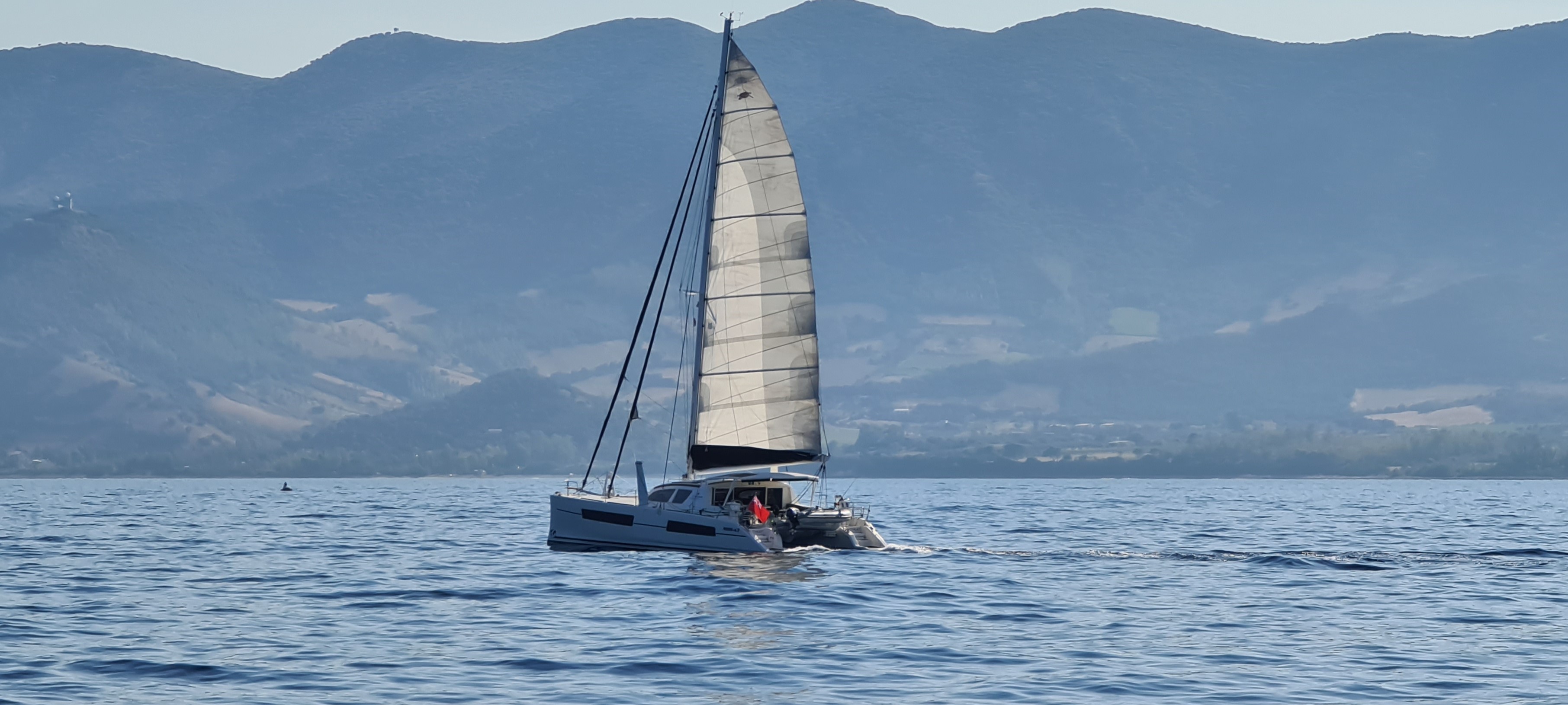 Catana 47 sailing sardinia