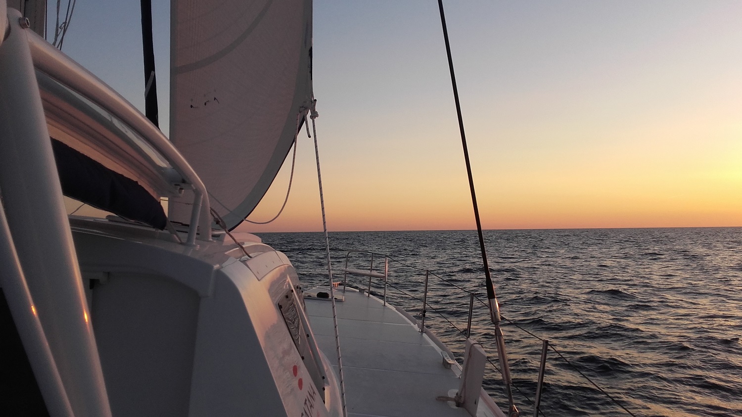 Catana 47 under sails