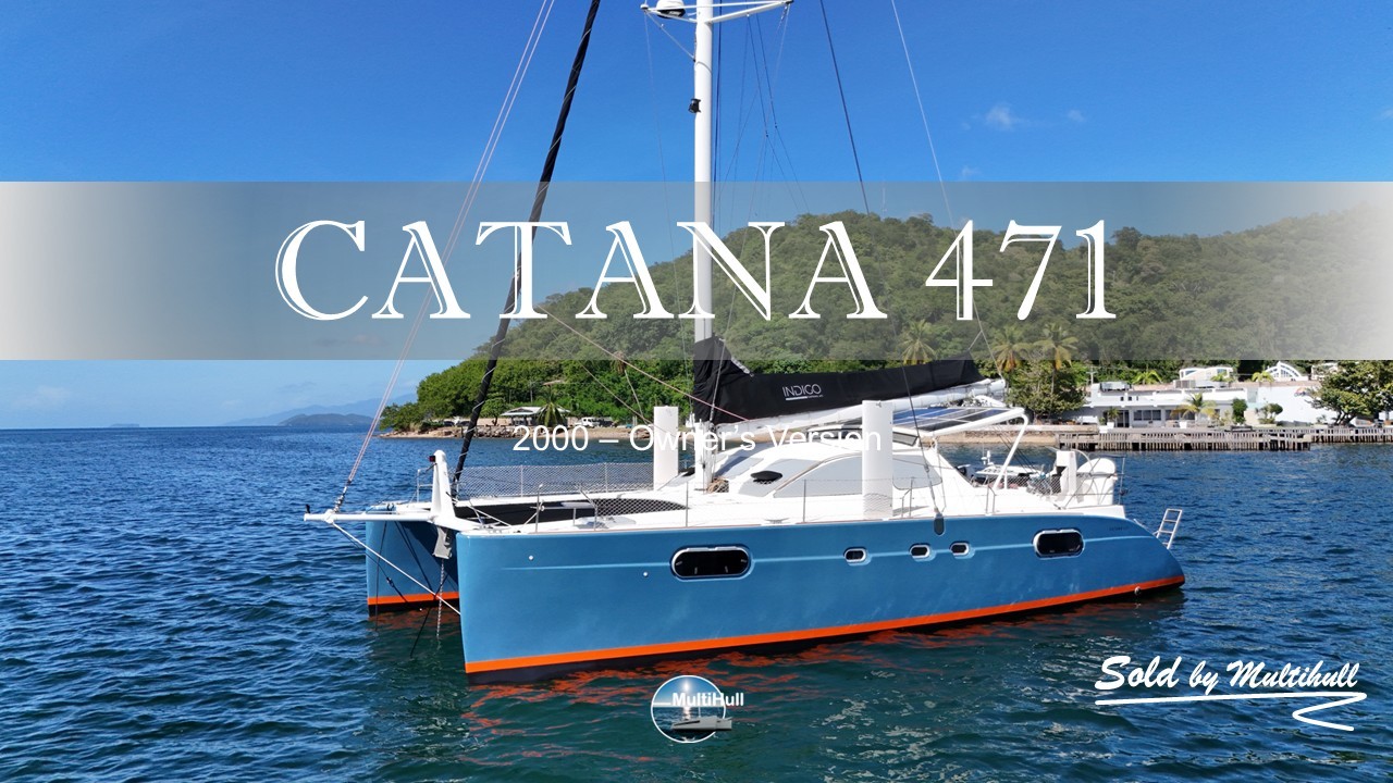 Catana 471 indigo 2000 sold by multihull 2