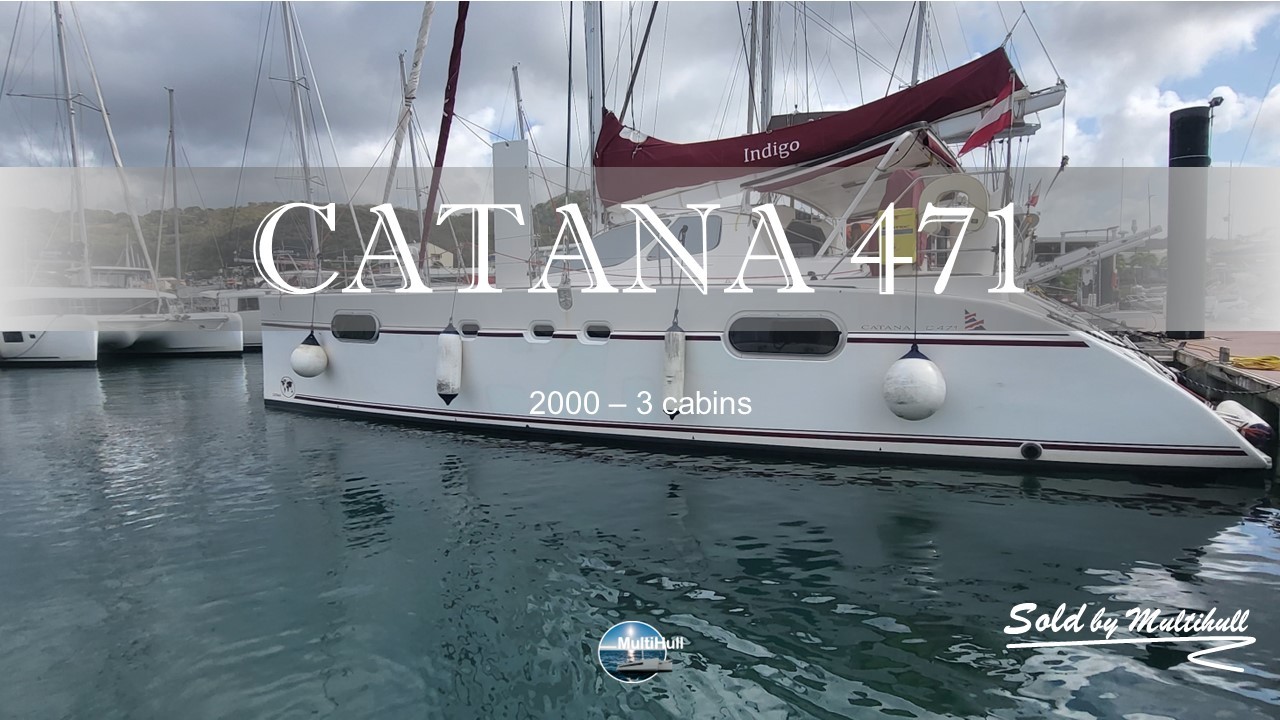 Sold by Multihull Catana 471 indigo