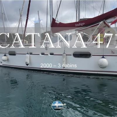 Sold by Multihull Catana 471 indigo