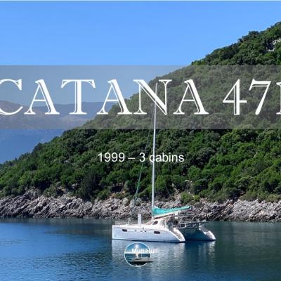 Sold by Multihull Catana 471 like dolphins