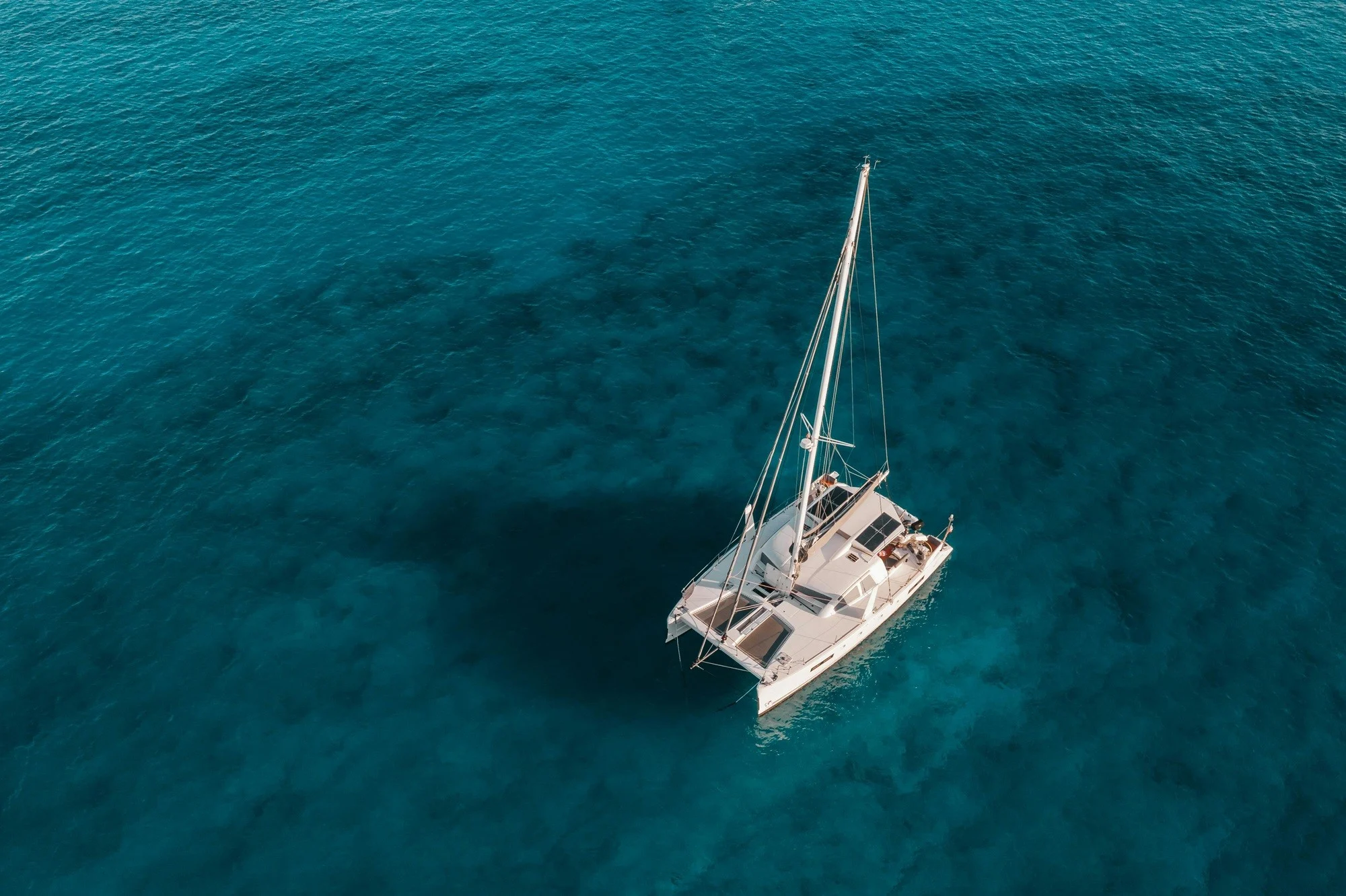 Catana 50 drone aerial