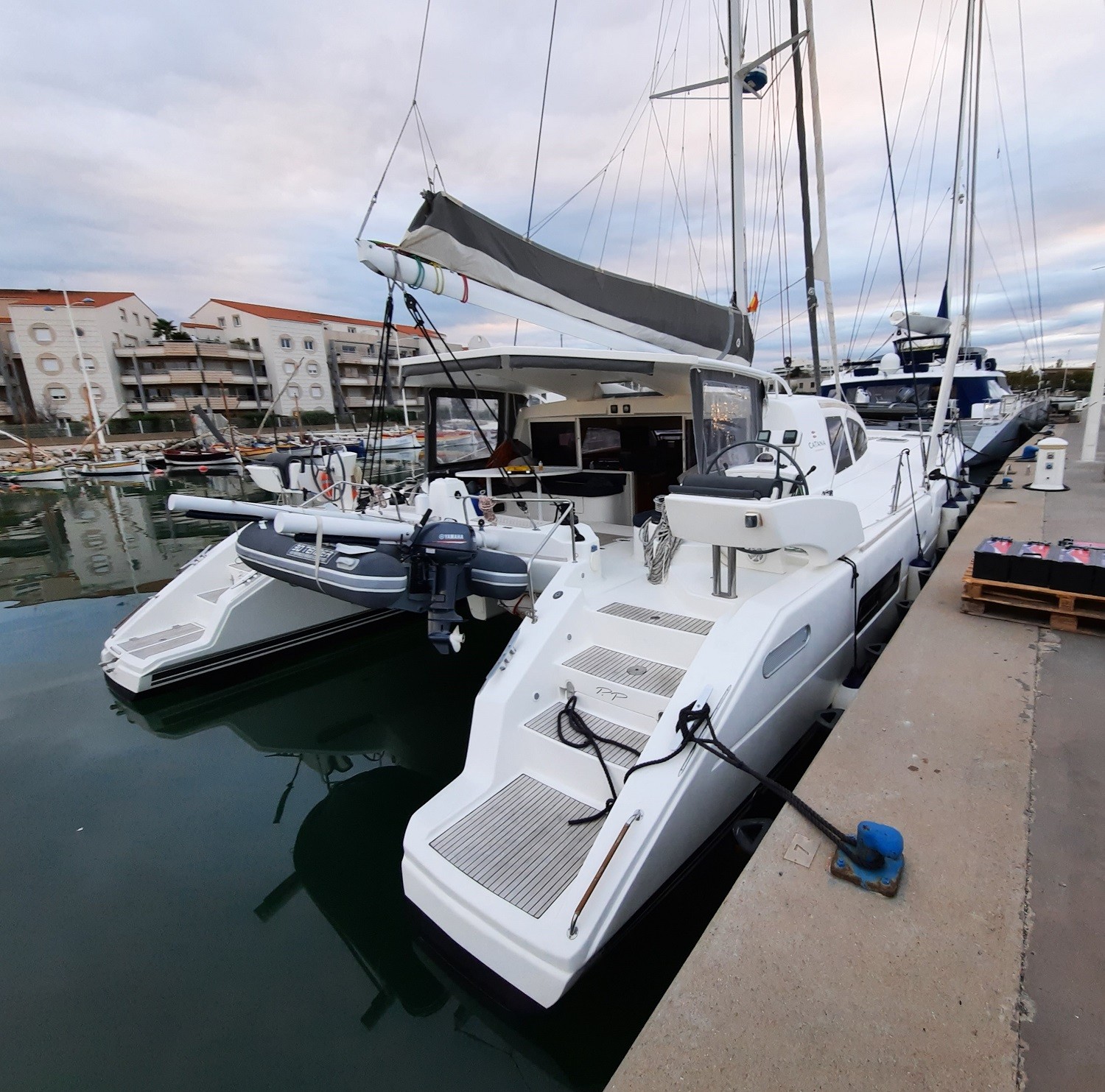 Catana 50 ready to go to canarias 