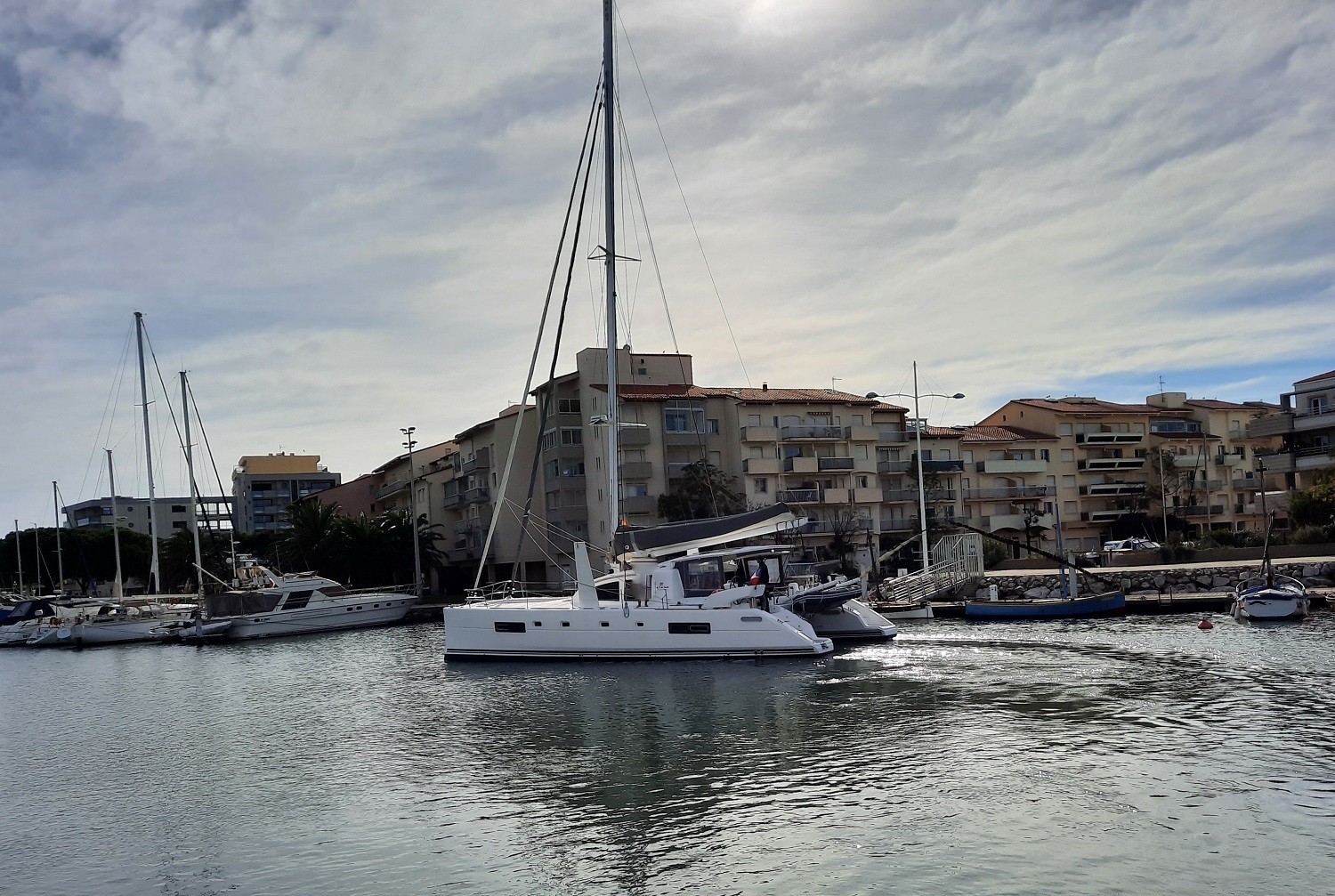 Catana 50 ready to go to canarias 