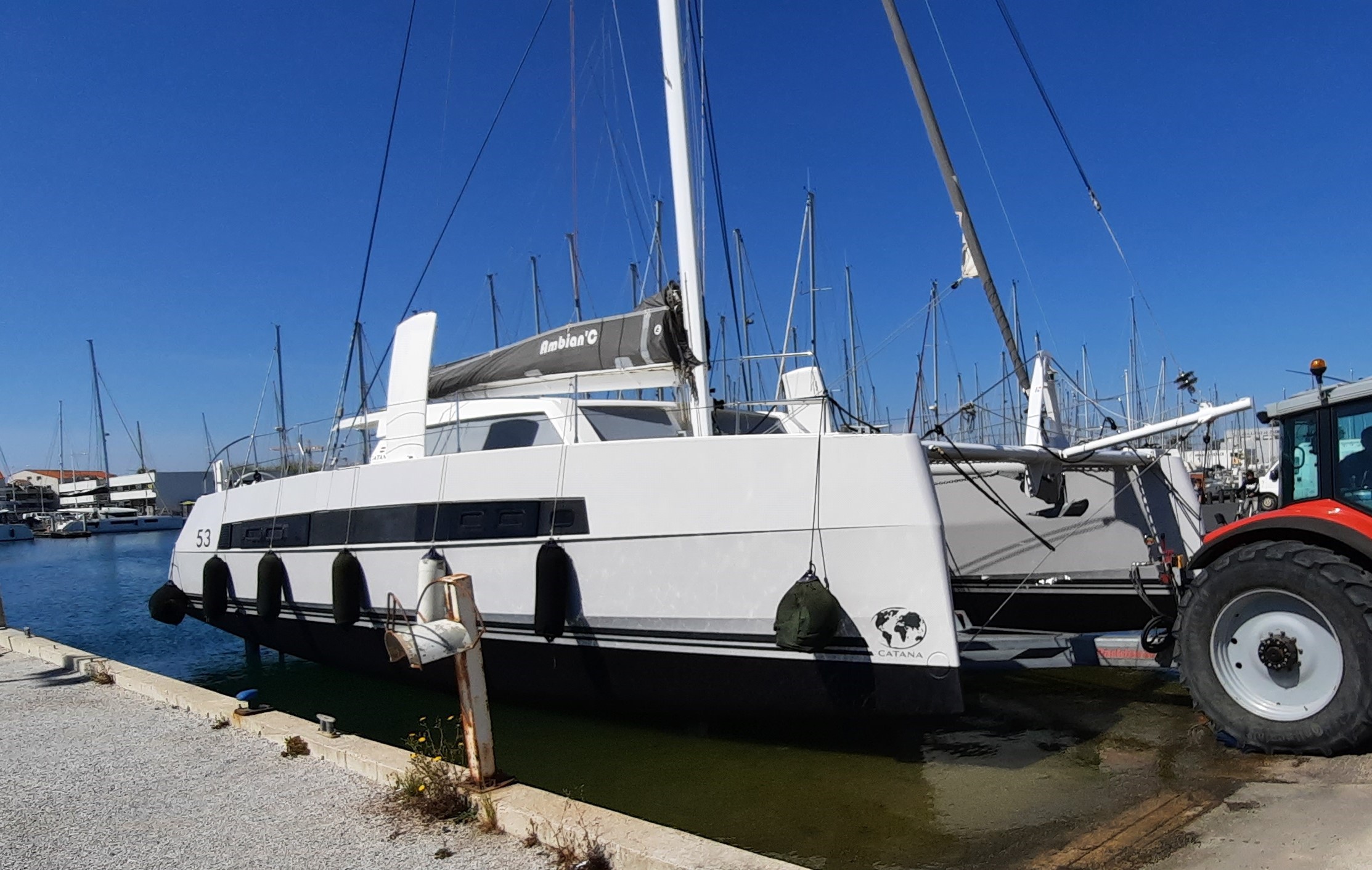 Launching Catana 53 