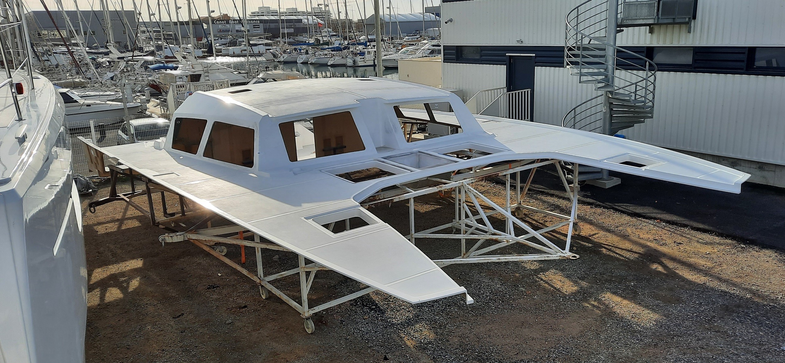 Catana 53 deck