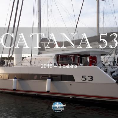 Sold by Multihull Catana 53 jade