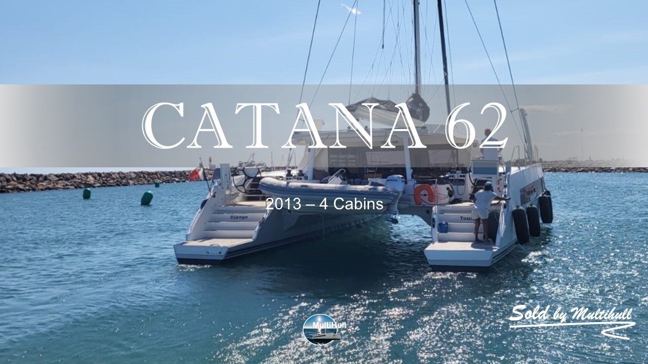 Catana 62 django sold by multihull 1