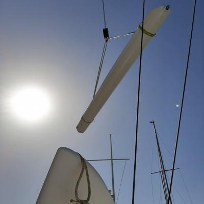 Catana 62 mast and boom