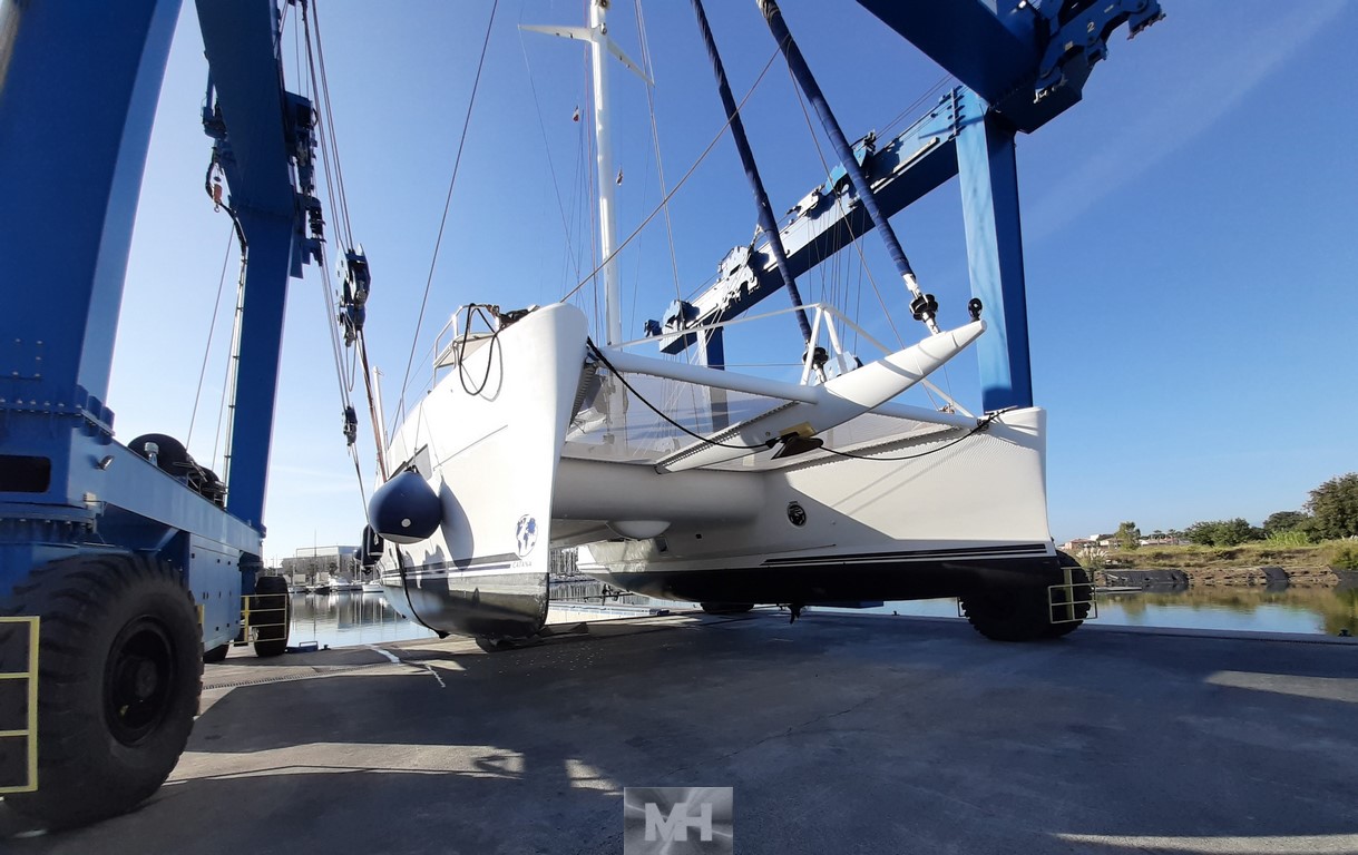 Catana 65 haul out