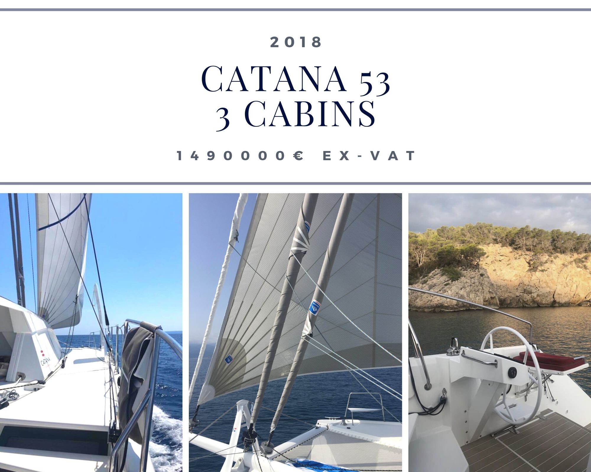 For sale catana 53