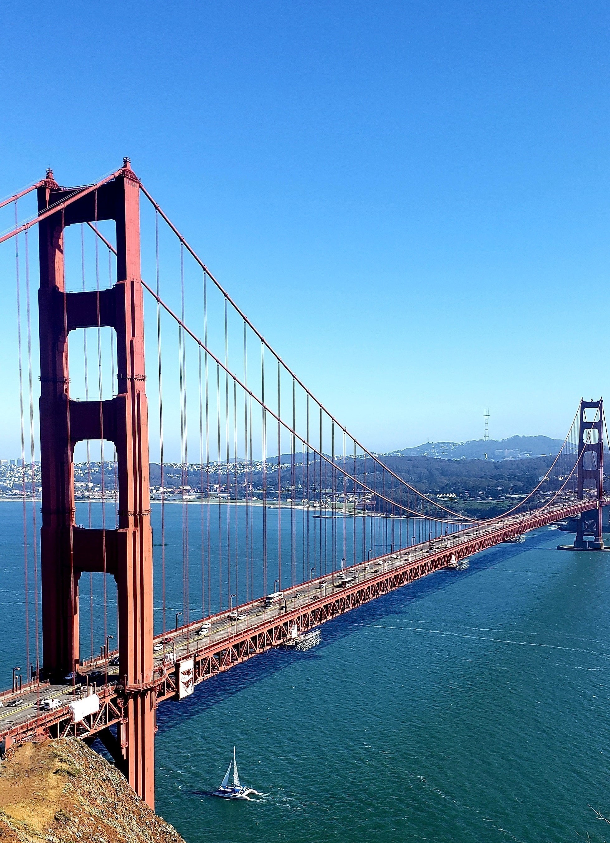 Golden gate bridge in san francisco california