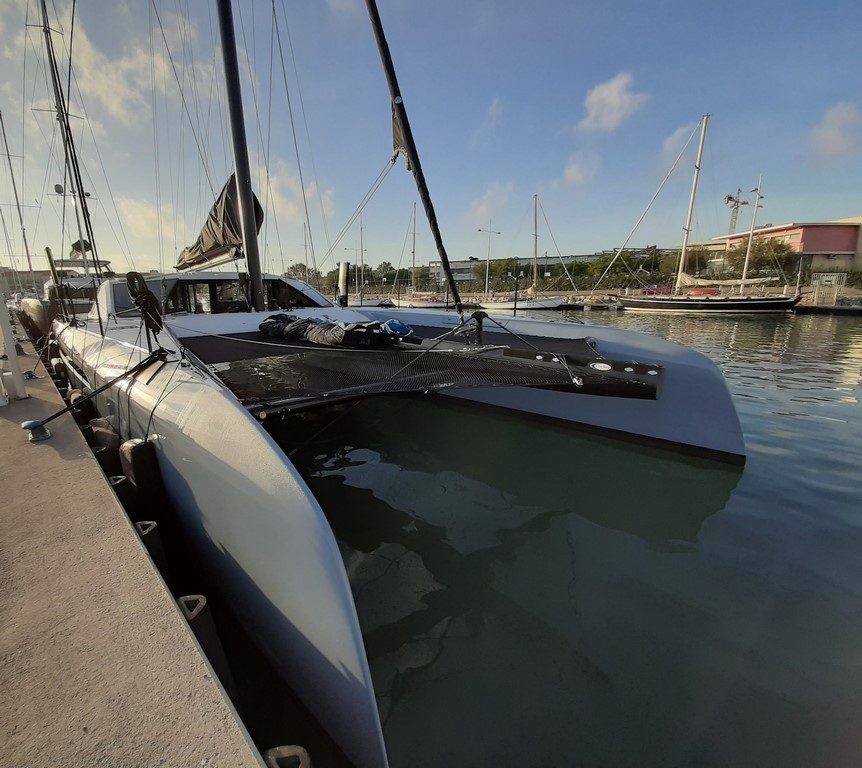 Mise à terre Gunboat 68