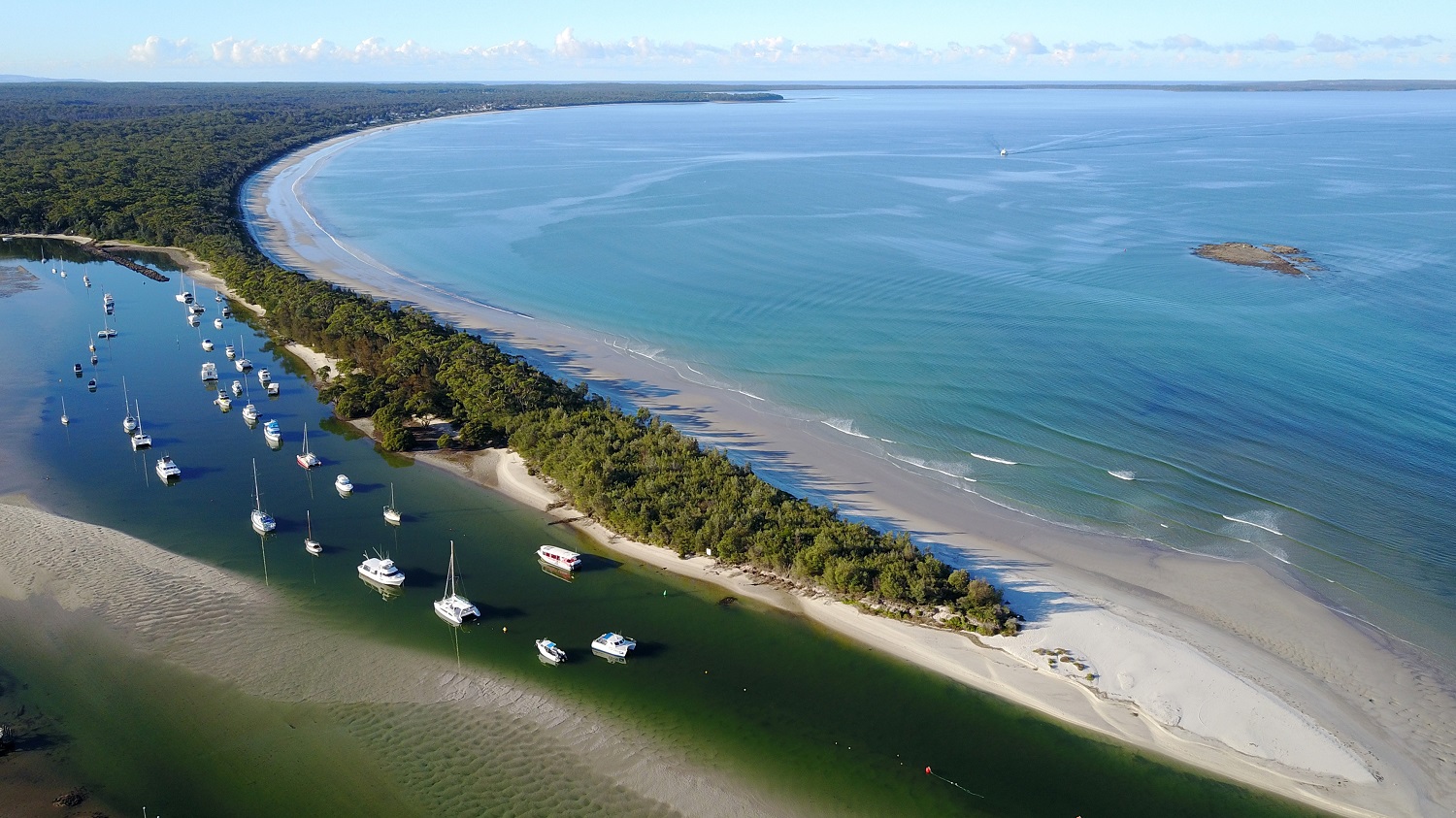 Huskisson beach, Australia