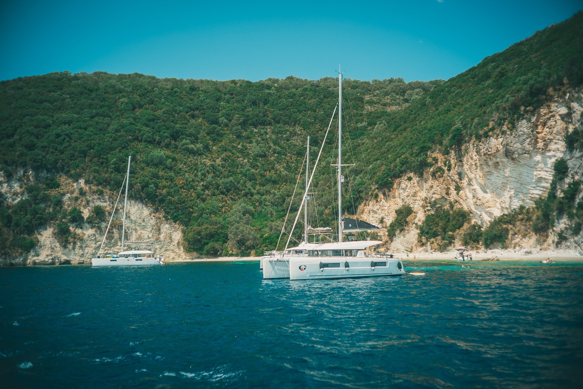 Lefkada mouillage