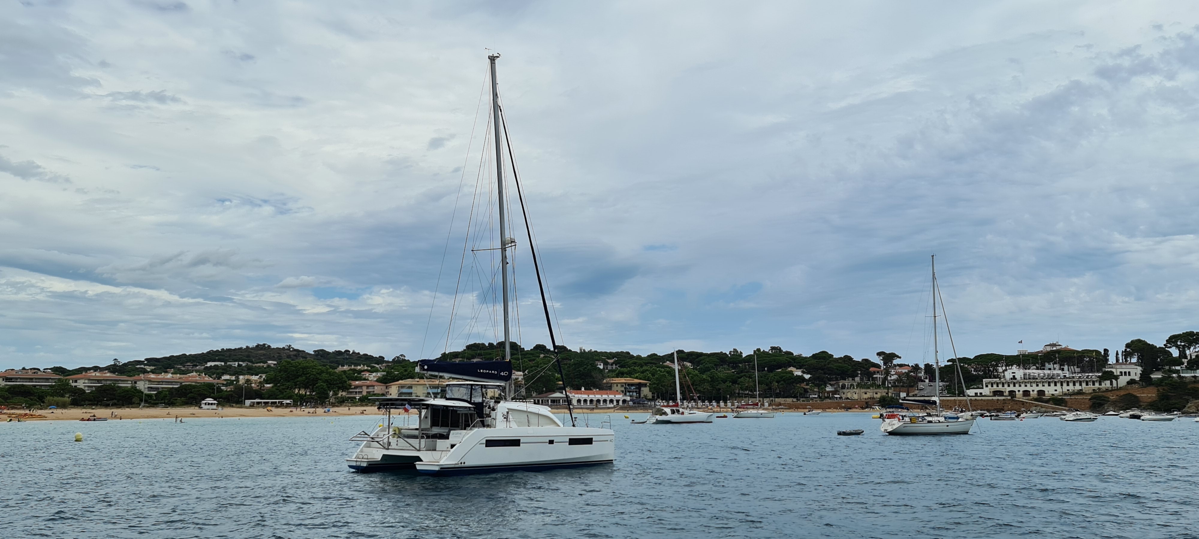 Leopard 40 in spain cala st pol