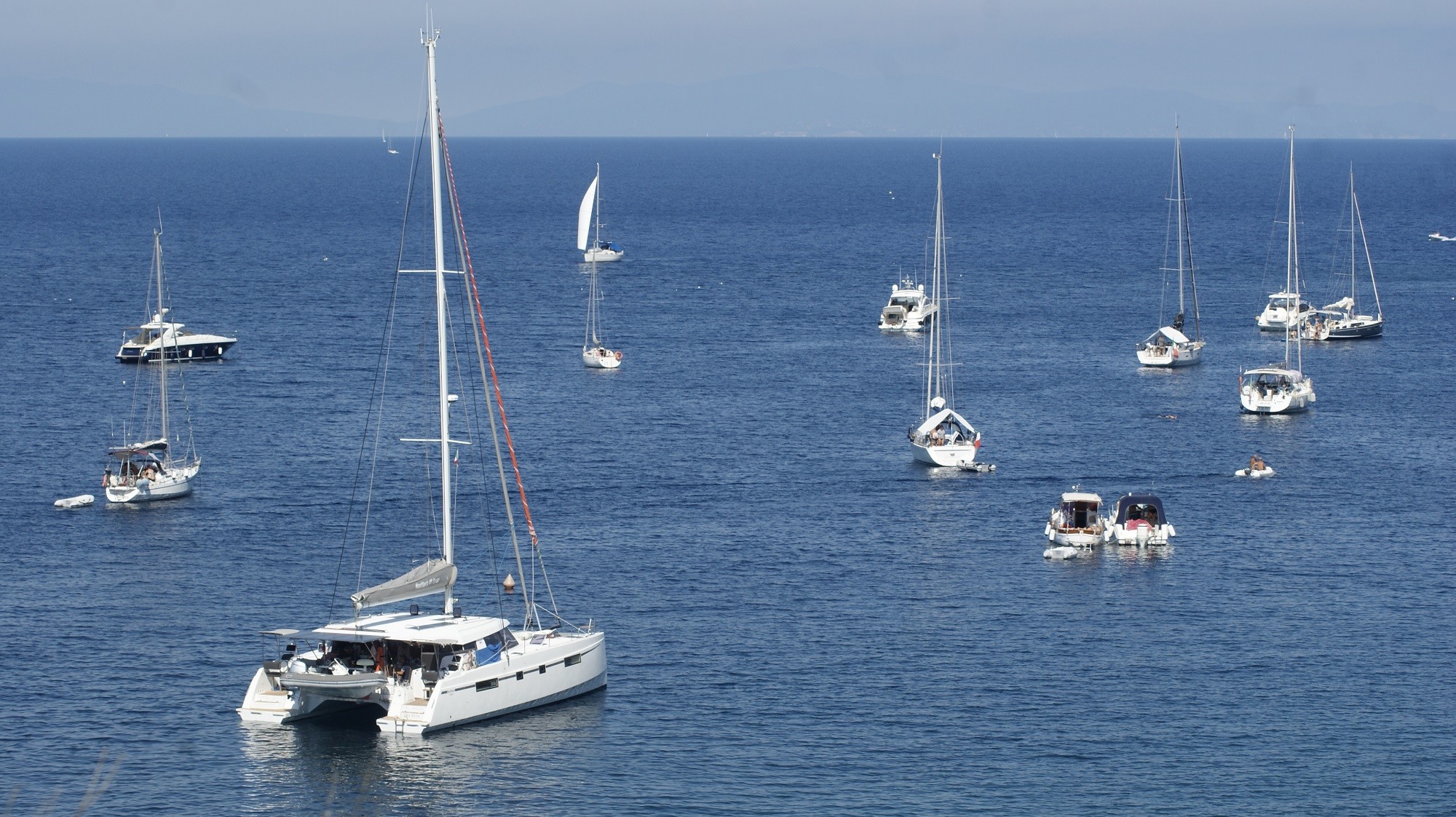 Nautitech 46 open at anchorage