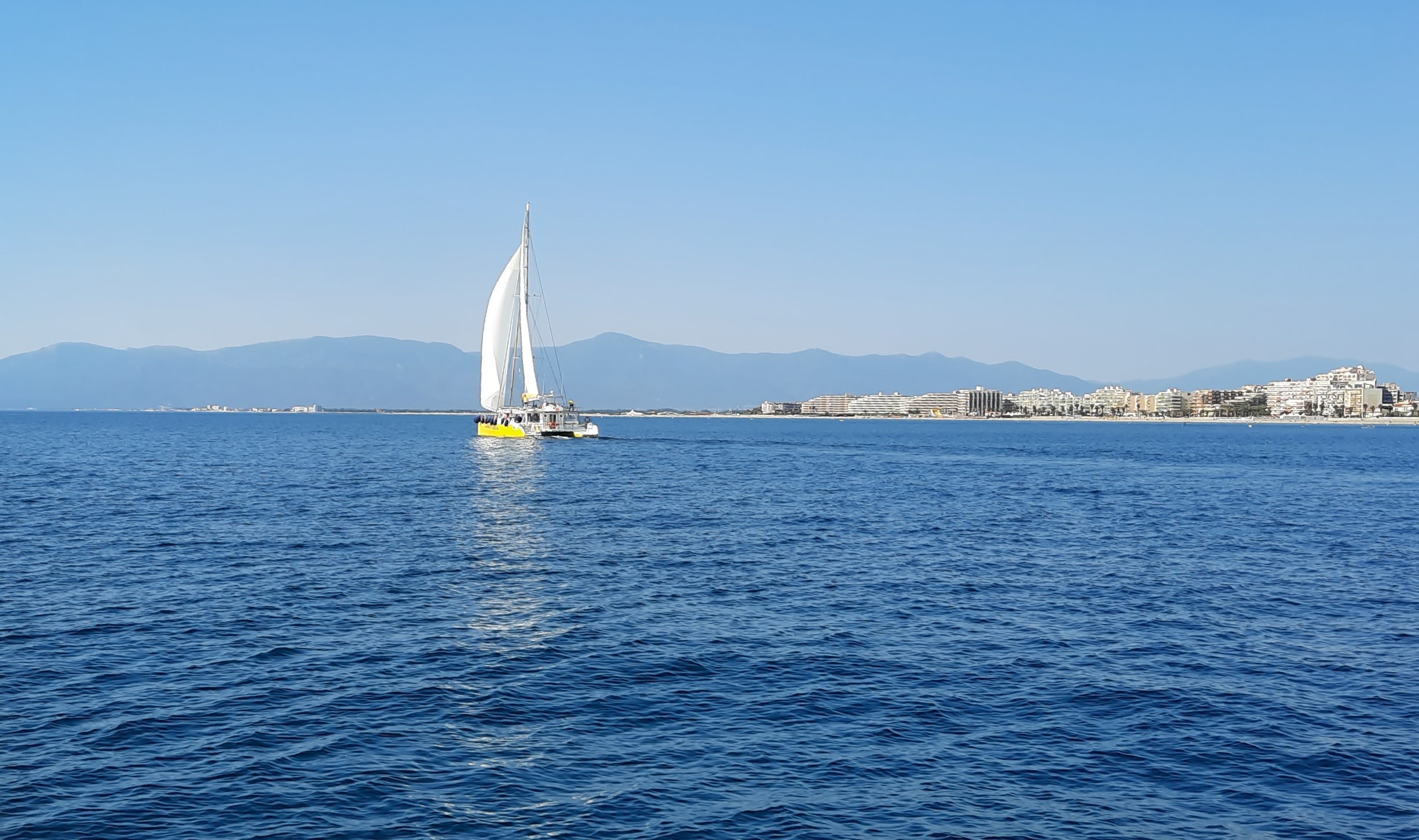 Navi voiles maxi catamaran