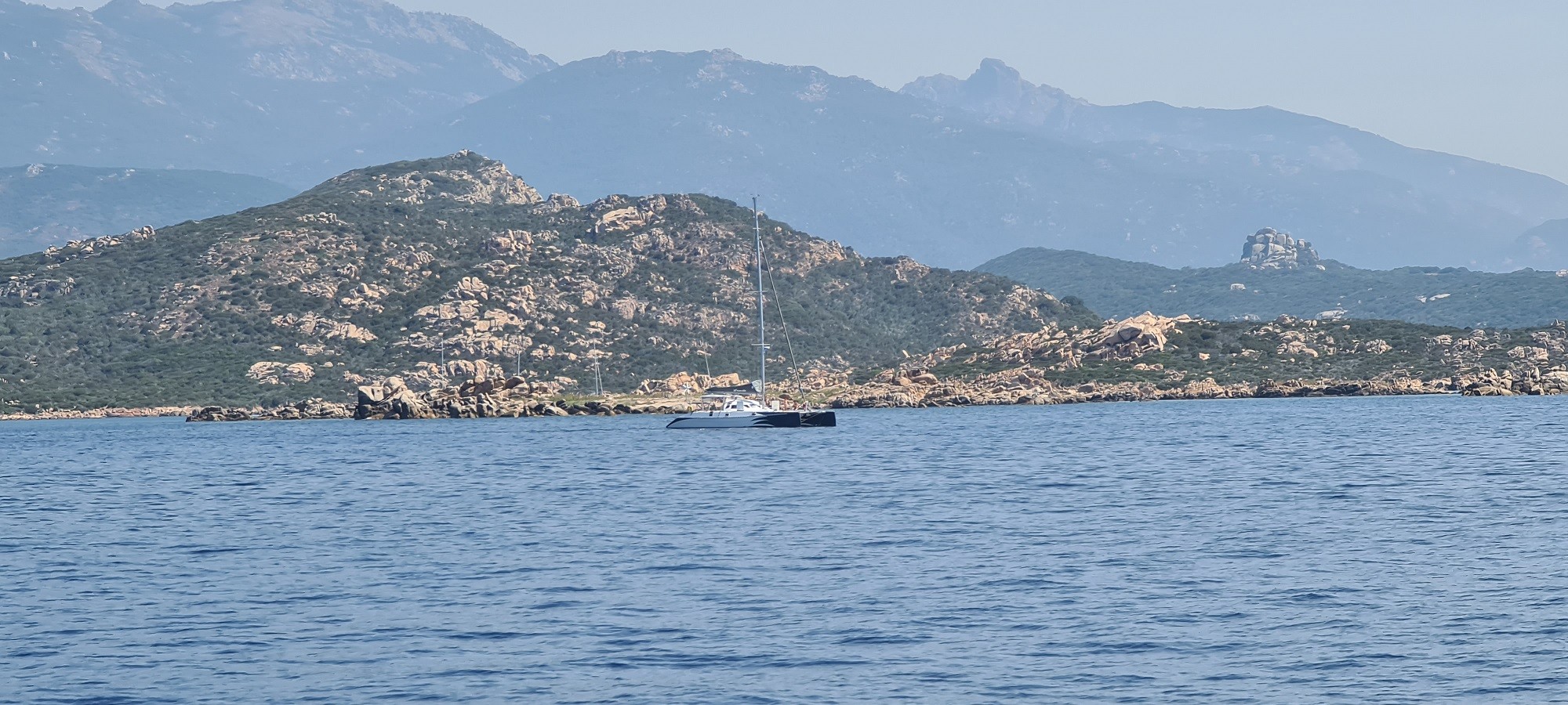 Outremer 45 in corsica