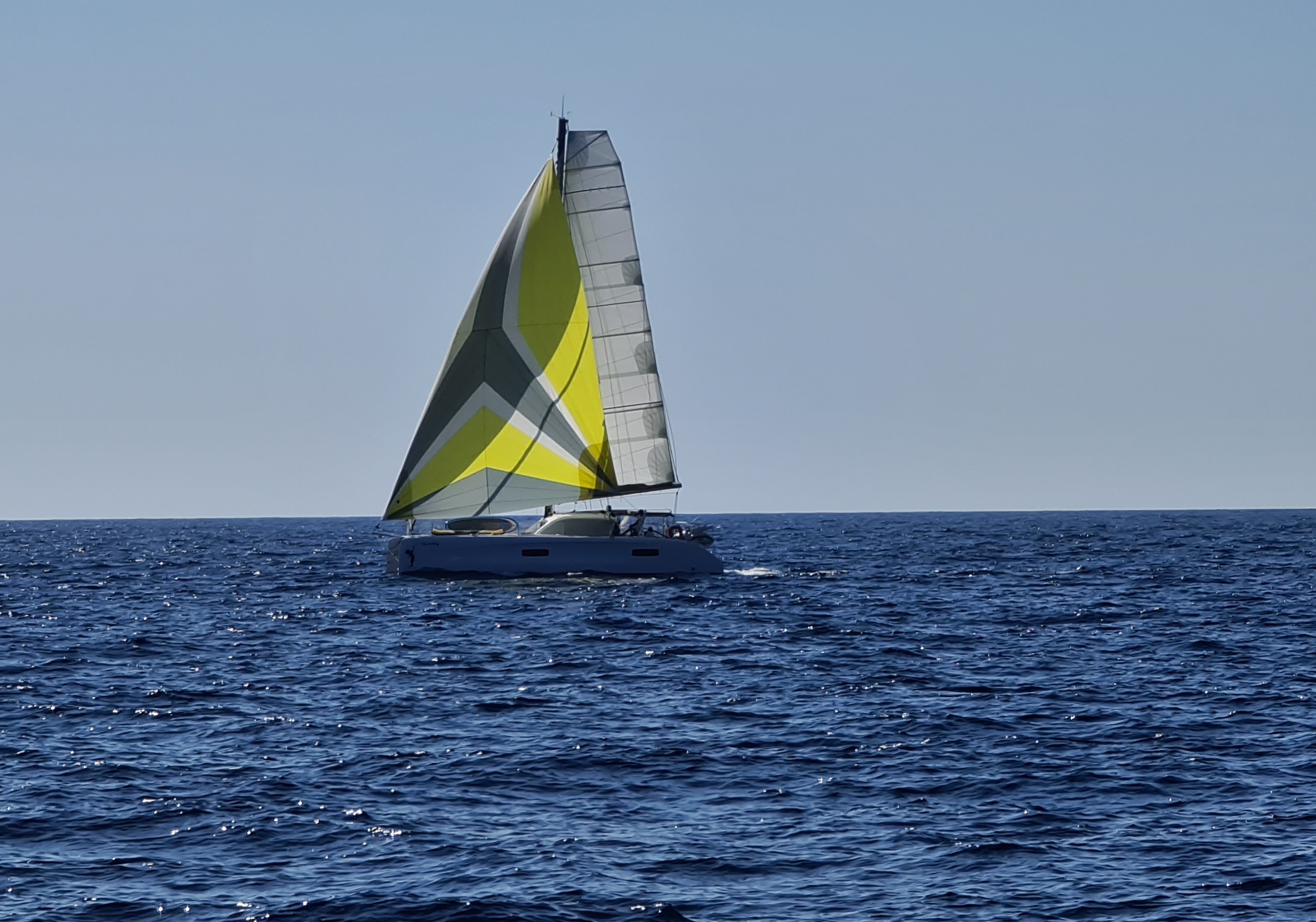 Outremer 45 sous gennaker