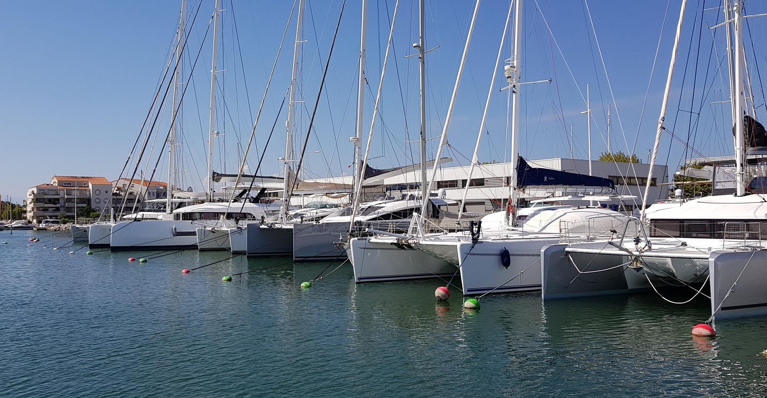 Canet en Roussillon harbour