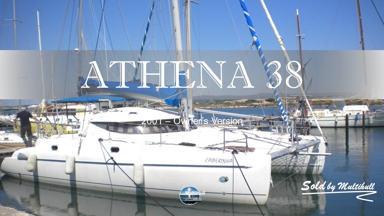 Sold by multihull athena 38 2001 owner s version