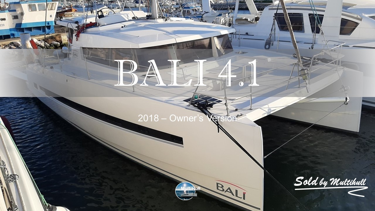 Sold by multihull bali 4 1 2018 owner s version
