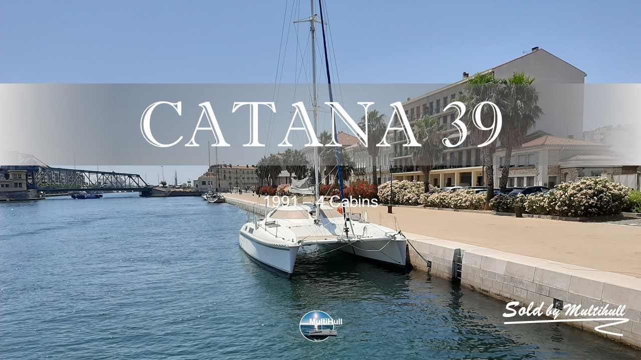 Sold by multihull catana 39 1991 4 cabins