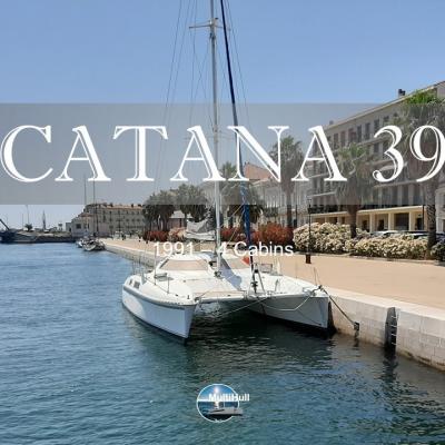 Sold by multihull catana 39 1991 4 cabins