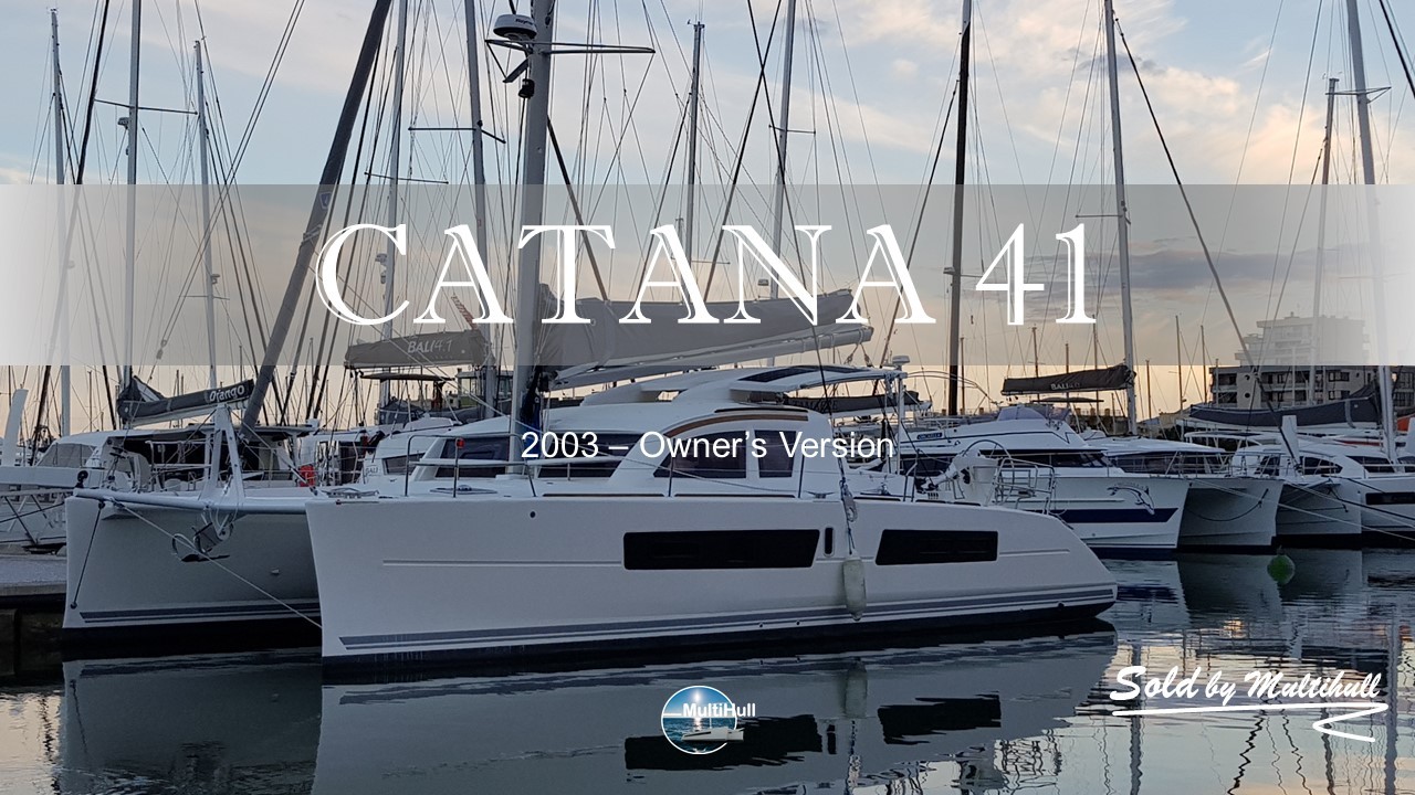 Sold by multihull catana 41 2008 owner s version