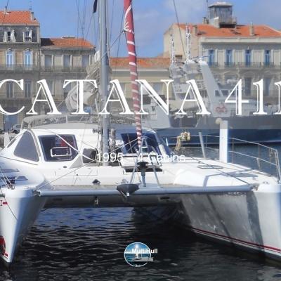 Sold by multihull catana 411 1995 4 cabins