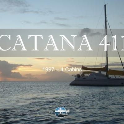 Sold by multihull catana 411 4 cabins