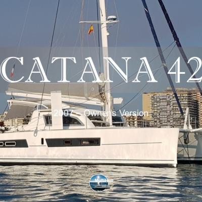 Sold by multihull catana 42 2007 4 cabines