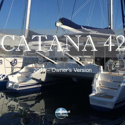 Sold by multihull catana 42 2011 owner s version
