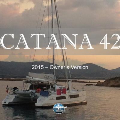 Sold by multihull catana 42 2015 owner s version