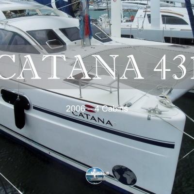 Sold by multihull catana 431 2006 4 cabins