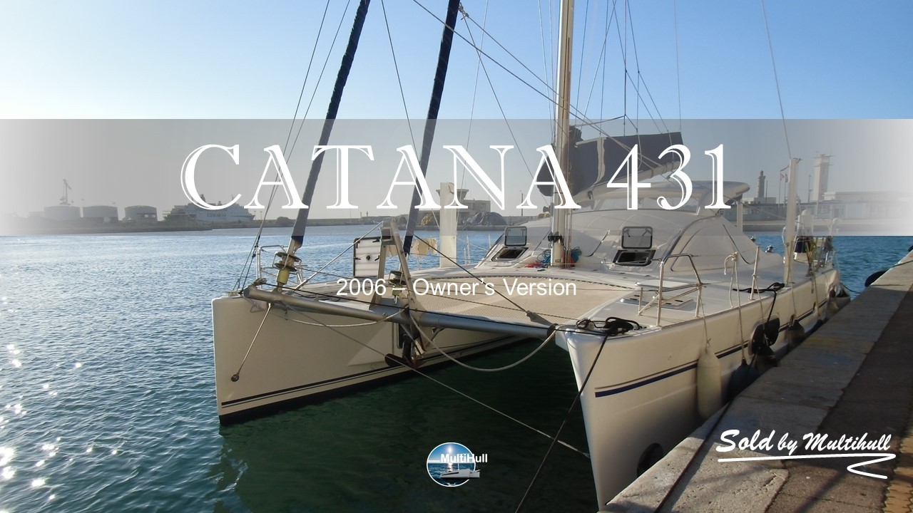 Sold by multihull catana 431 2006 owner s version