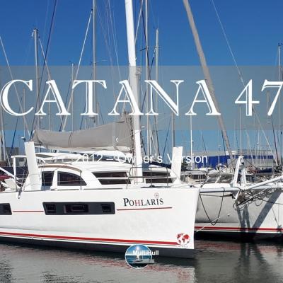 Sold by multihull catana 47 2012 owner s version 4 cabines