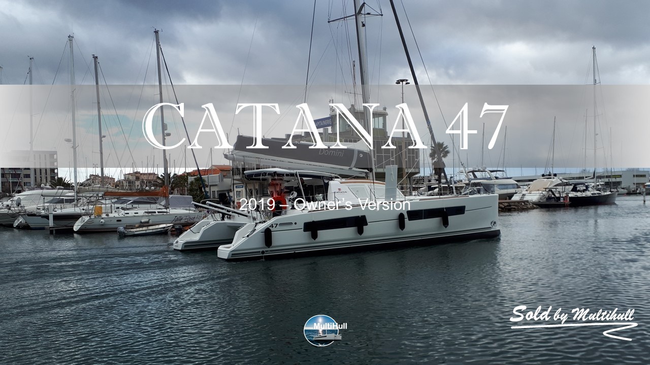 Sold by multihull catana 47 2019 owner s version