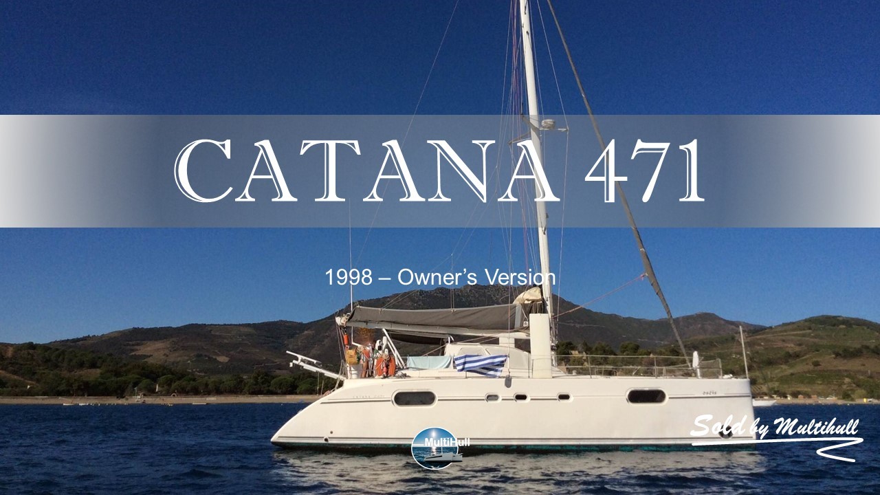 Sold by multihull catana 471 1998 owner s version