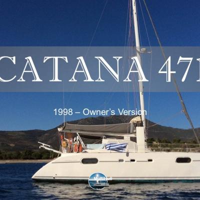 Sold by multihull catana 471 1998 owner s version