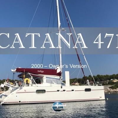 Sold by multihull catana 471 2000 owner s version