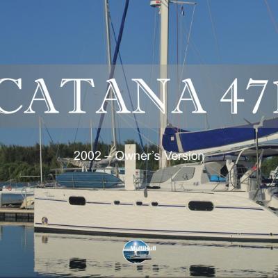 Sold by multihull catana 471 2002 owner s version