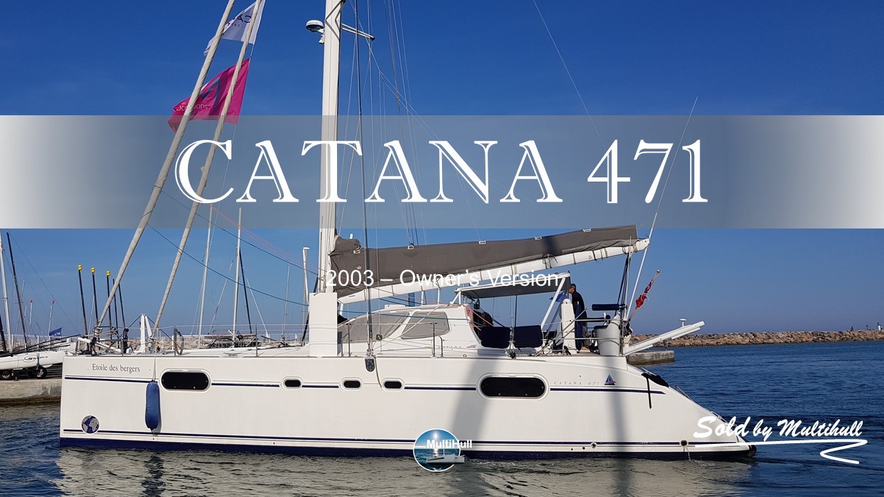 Sold by multihull catana 471 2003 owner s version